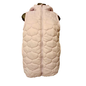 DSG Women's Pale Lavender Puffer Vest - Size S - JC405